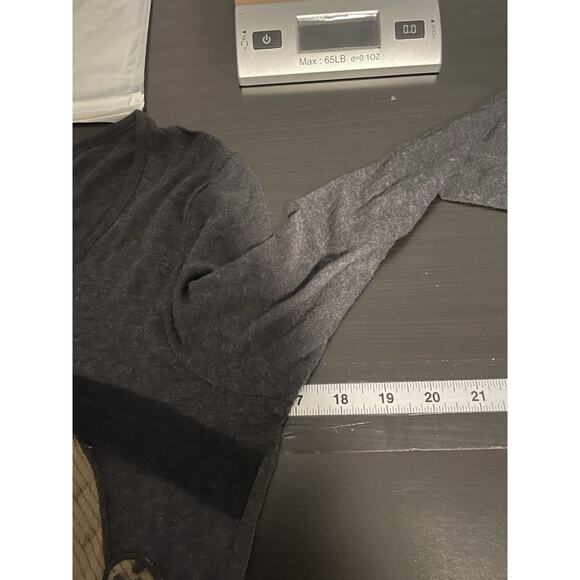 Bleu Blanc Rouge Womens Top Size FR 40 Floral Applique Art to Wear Wacky Y2K - Picture 7 of 9